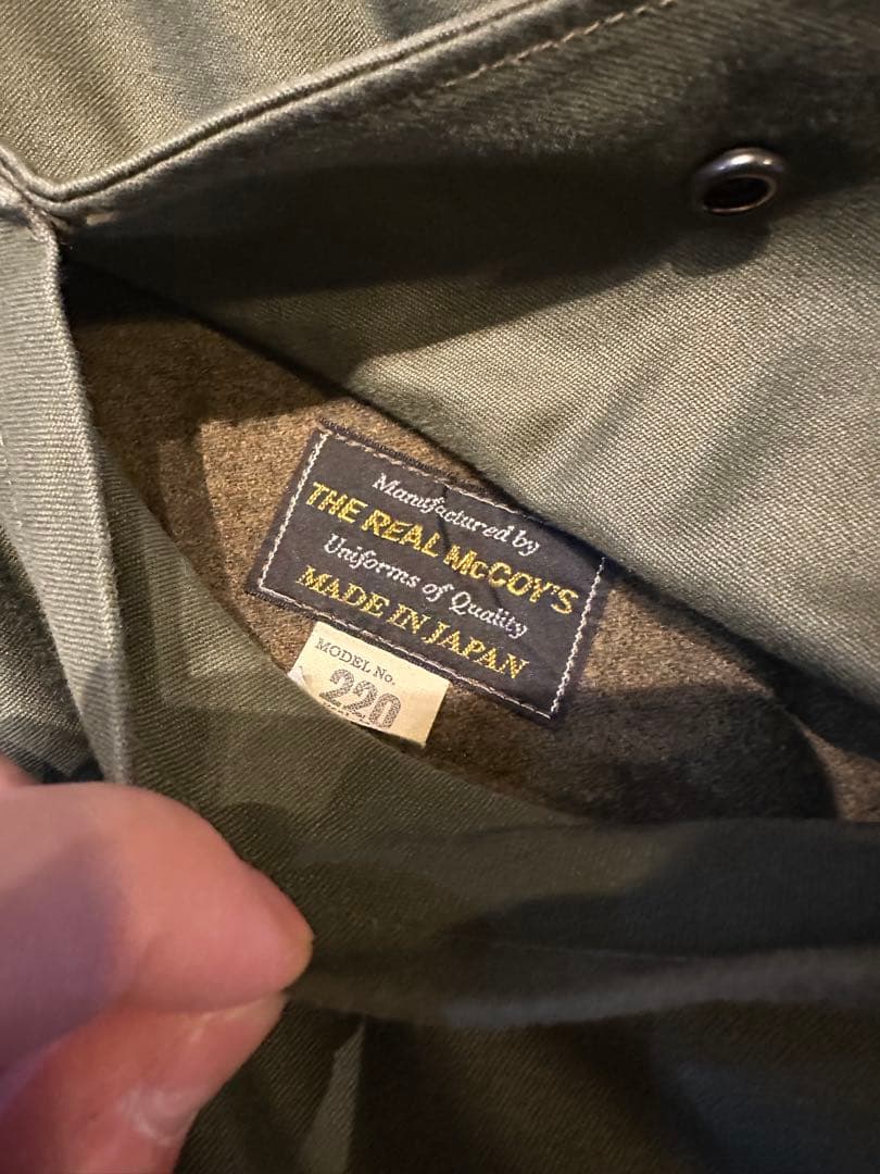 びぜんREAL McCOY'Sリアルマッコイズ　51パーカーモッズパーカー