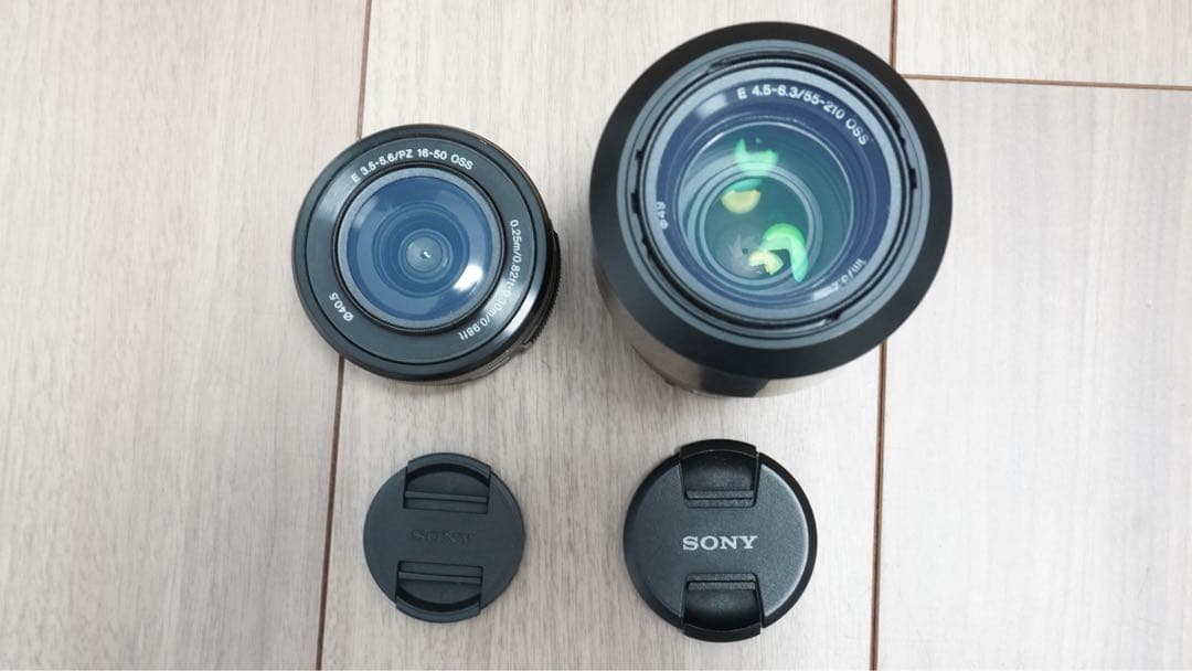 SONY 交換レンズ SELP1650 + SEL55210