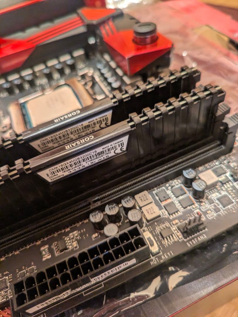 Core i7 6700k ＋ マザーボード ＋ メモリ16GB