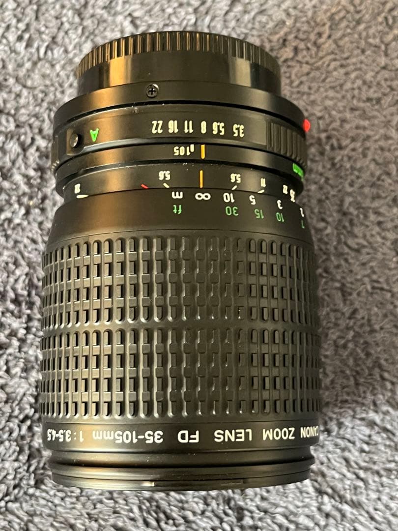 キャノン A-1 極美品 モータードライブ付+レンズ３本