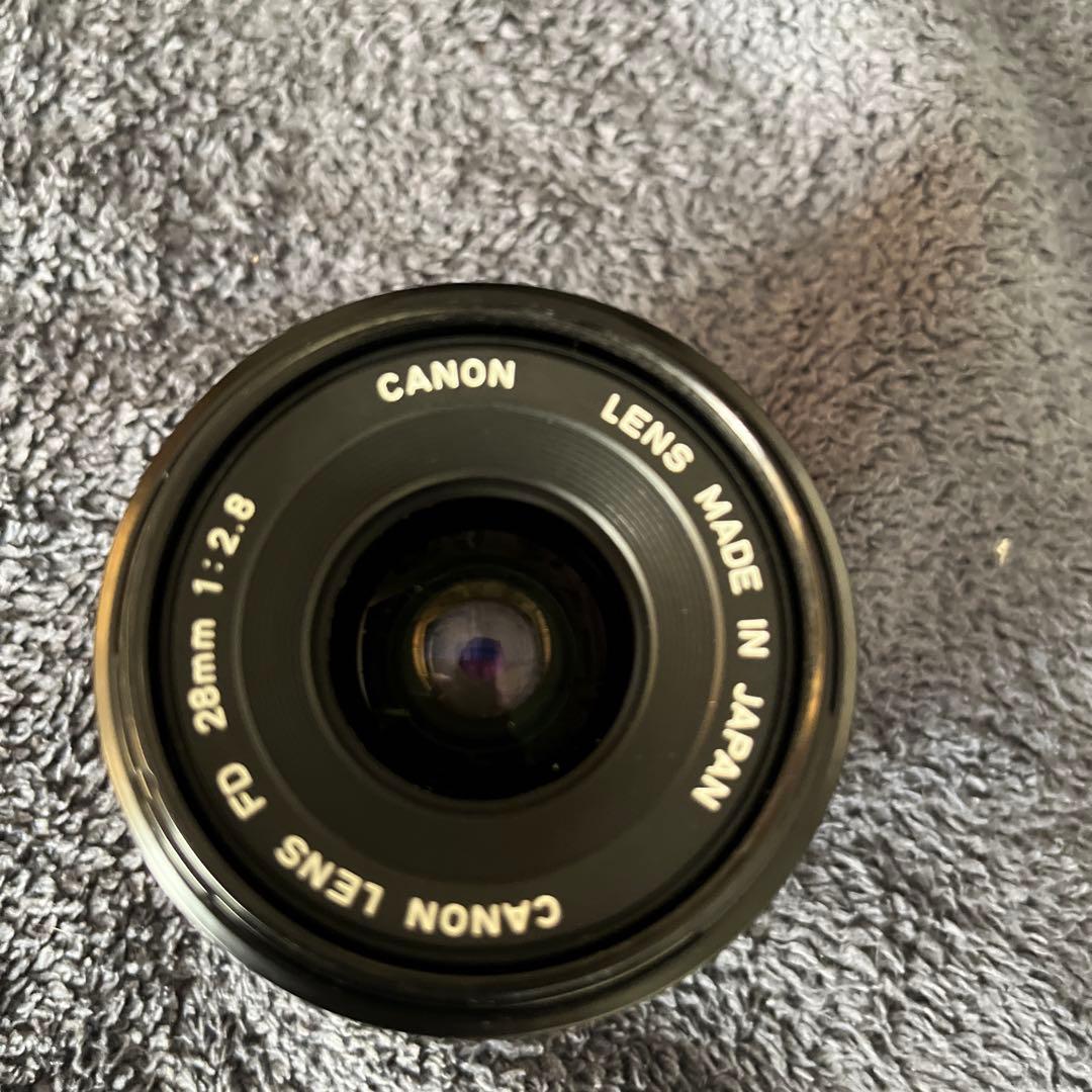 キャノン A-1 極美品 モータードライブ付+レンズ３本