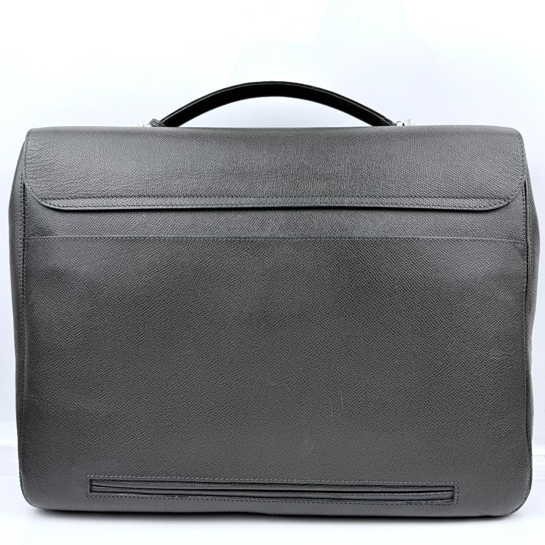 美品 ダンヒル ビジネスバッグ ブリーフケース 定価17万円 ブラック