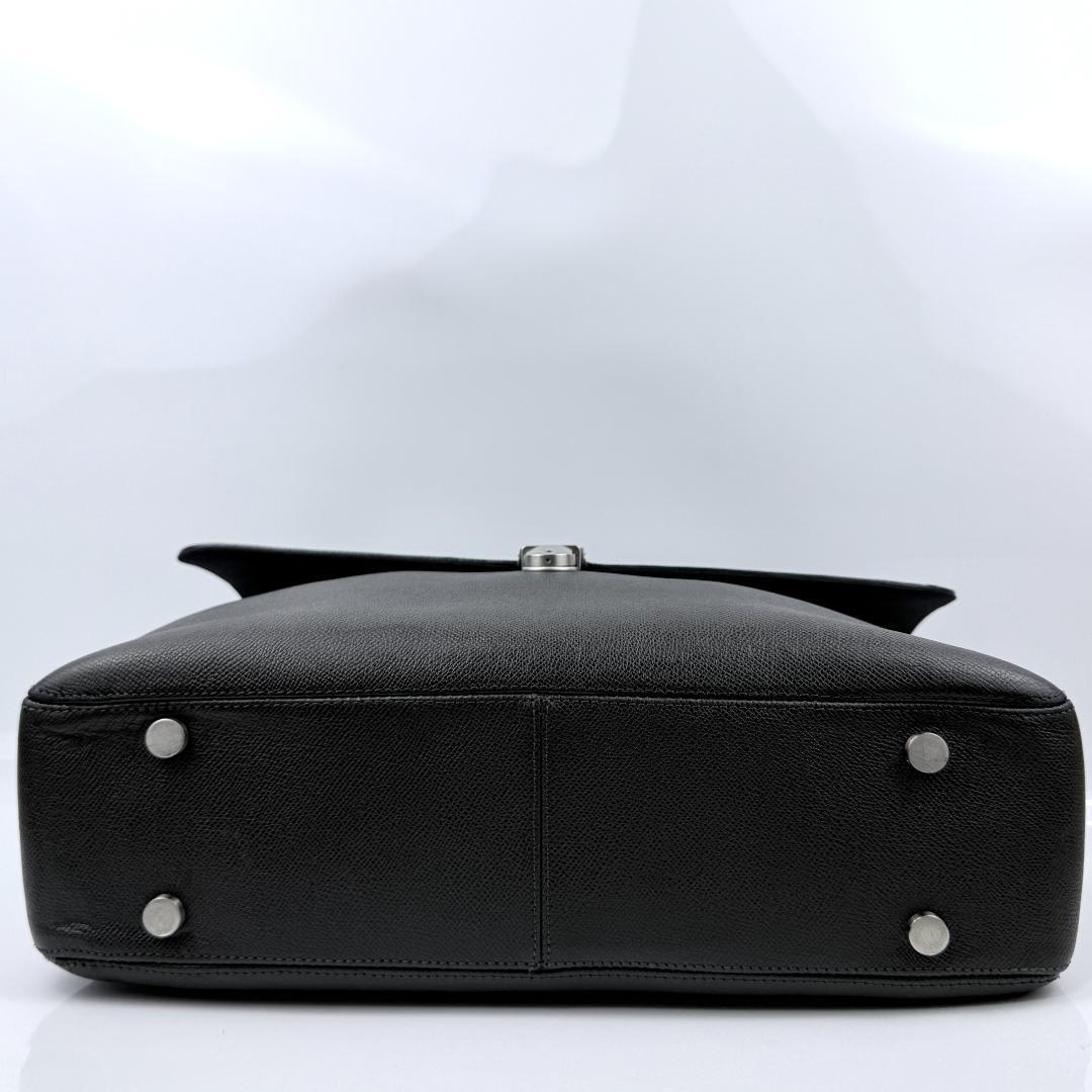 美品 ダンヒル ビジネスバッグ ブリーフケース 定価17万円 ブラック