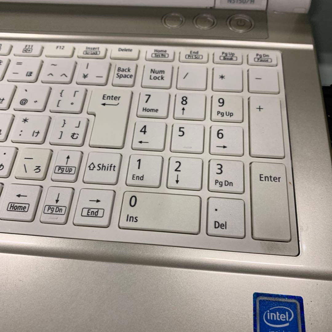 ノートパソコン DVD付き　爆速SSD搭載　 NEC Windows11