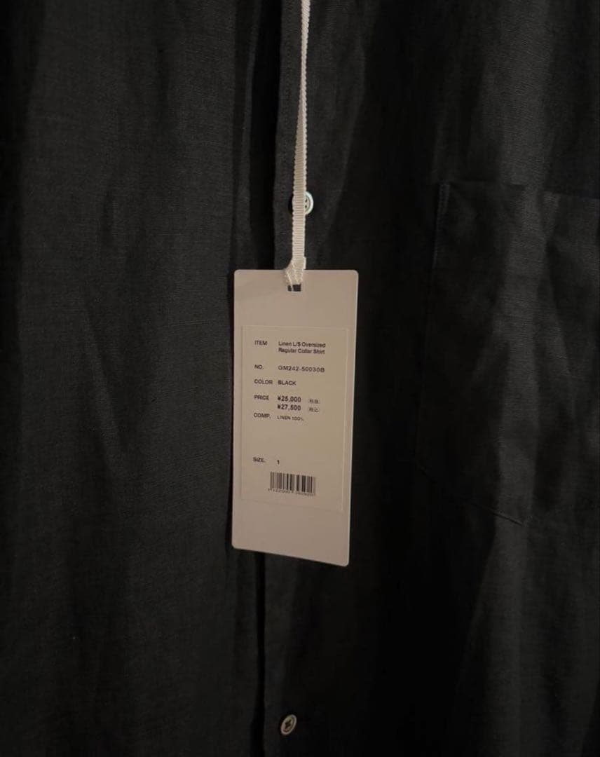 Graphpaper Linen L/S Oversized リネン　シャツ