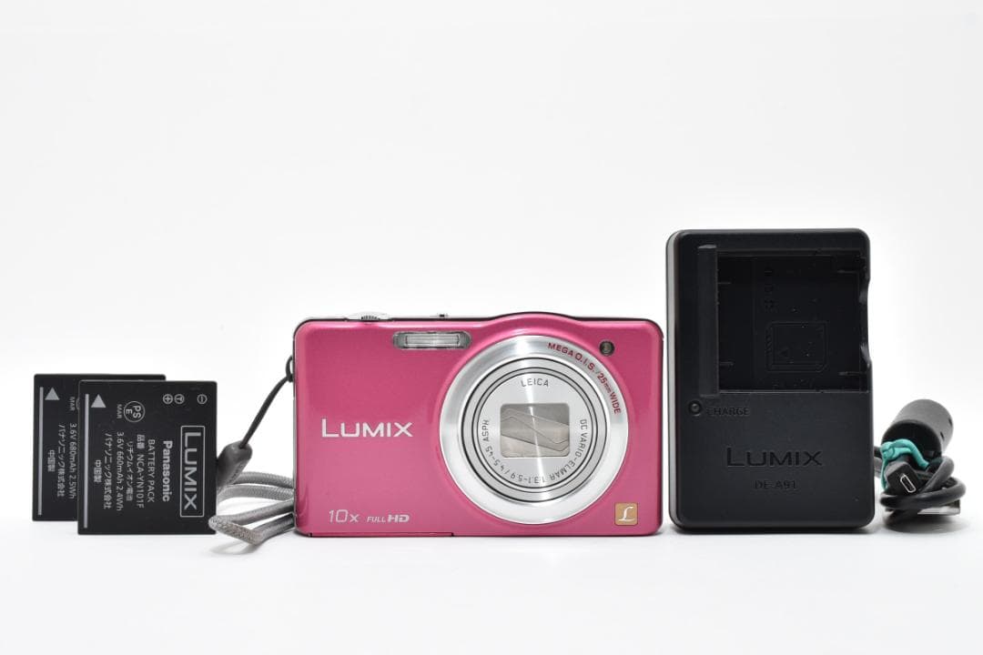 【美品】Panasonic LUMIX DMC-SZ7 ピンク　動作確認済