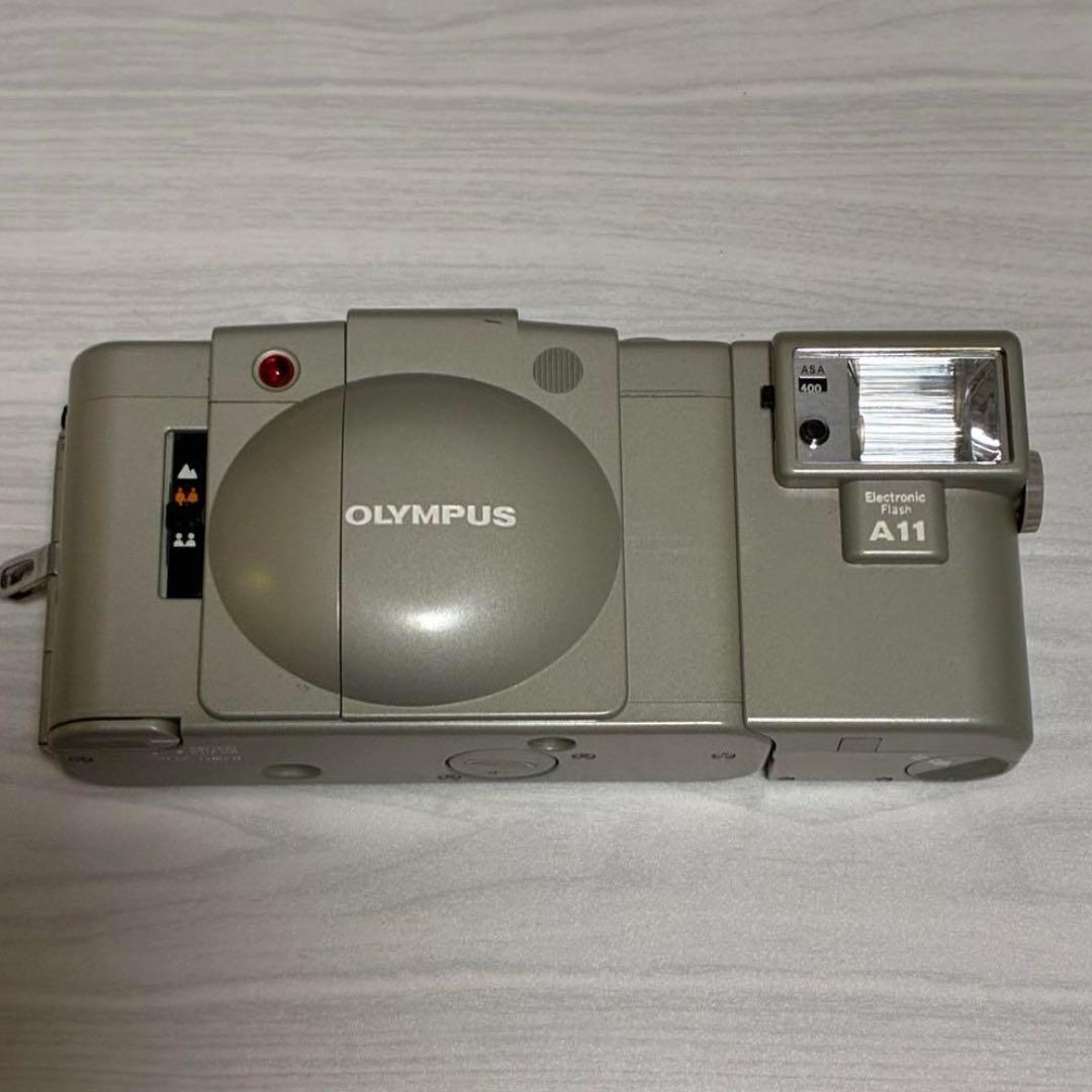 Lucy OLYMPUS XA2 グレー 希少カラー +Flash A11