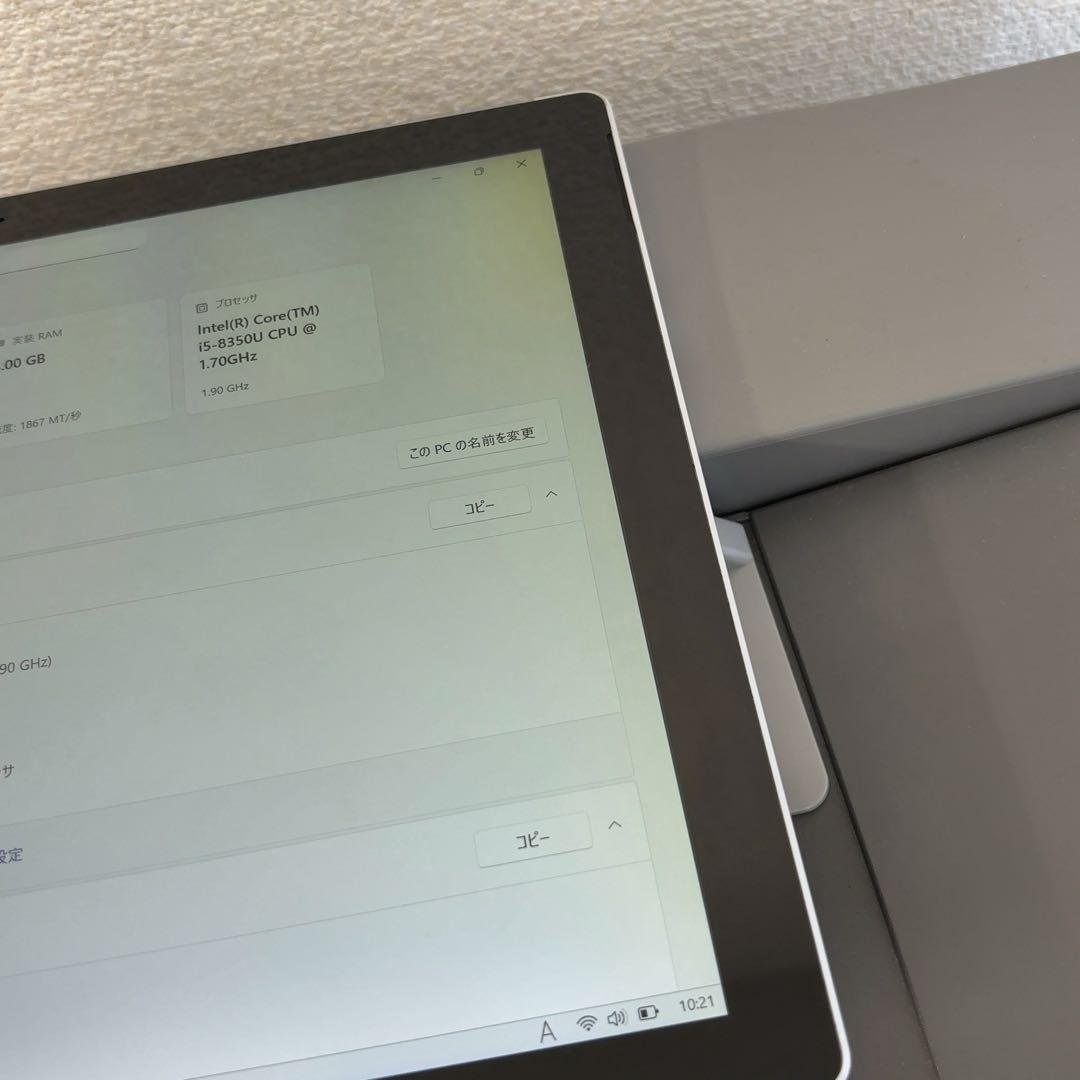 Surface Pro 6 Win11 i5 8GB 128GB 本体のみ