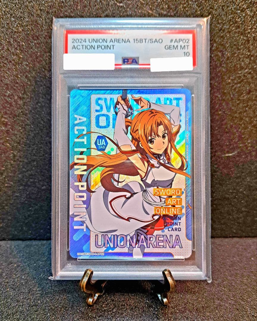 ★超希少PSA10　世界２０枚程★SAO【AP アスナ】ユニオンアリーナ