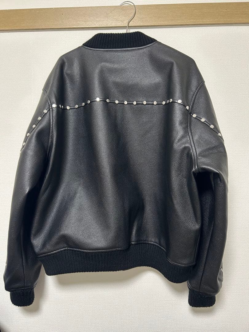 ジャケット・アウター afb STUDDED BOMBER JACKET M