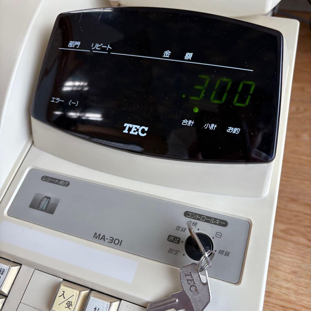 【値下可】SHALLOT MA-301 レジスター レシートロール紙付