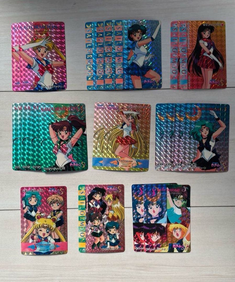 セーラームーンカードダス　300枚越え（被りあり）