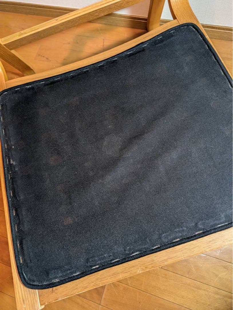 ■送料込■無印良品 リビングでもダイニングでもつかえるソファチェア オーク 椅子