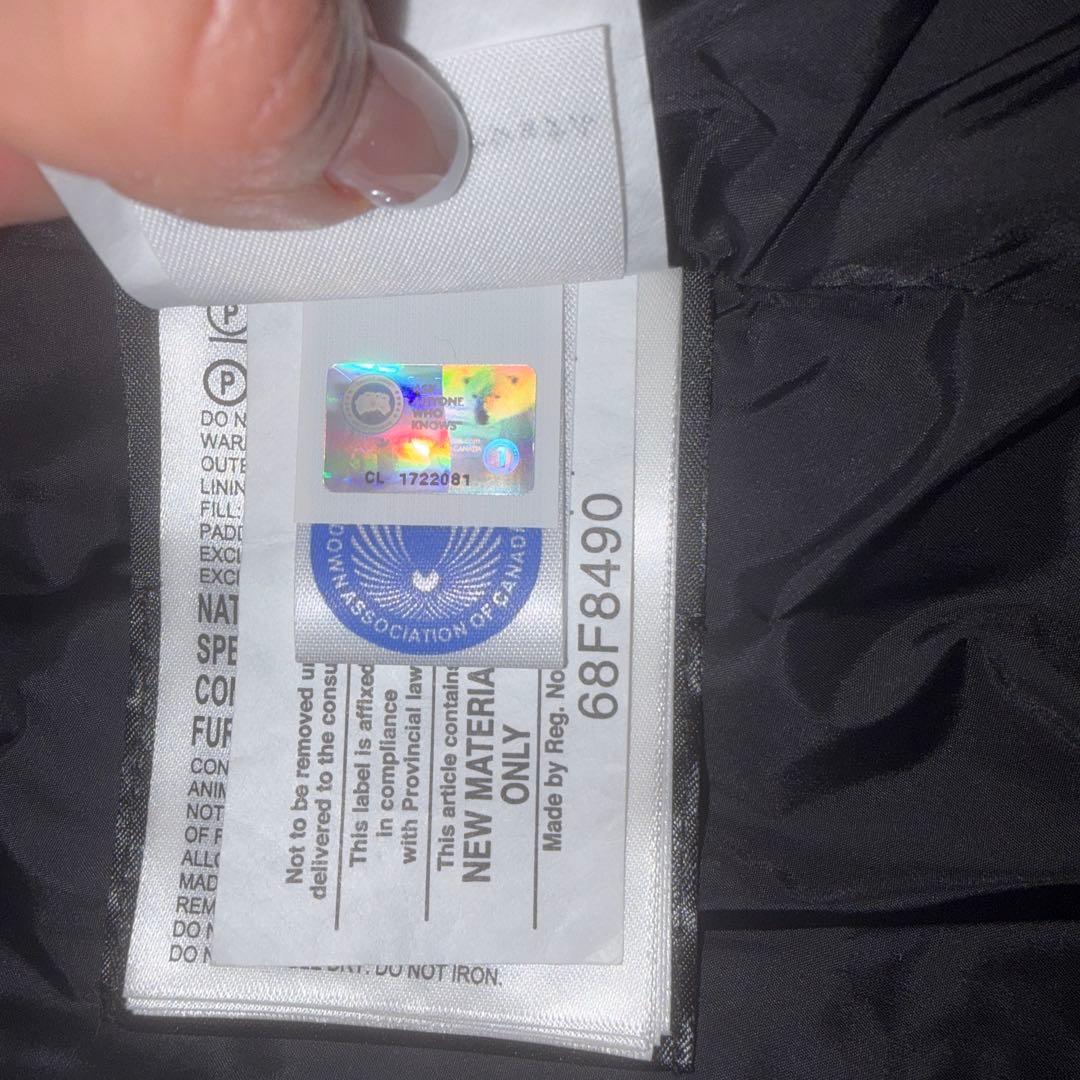 カナダグースダウンジャケット ベージュ