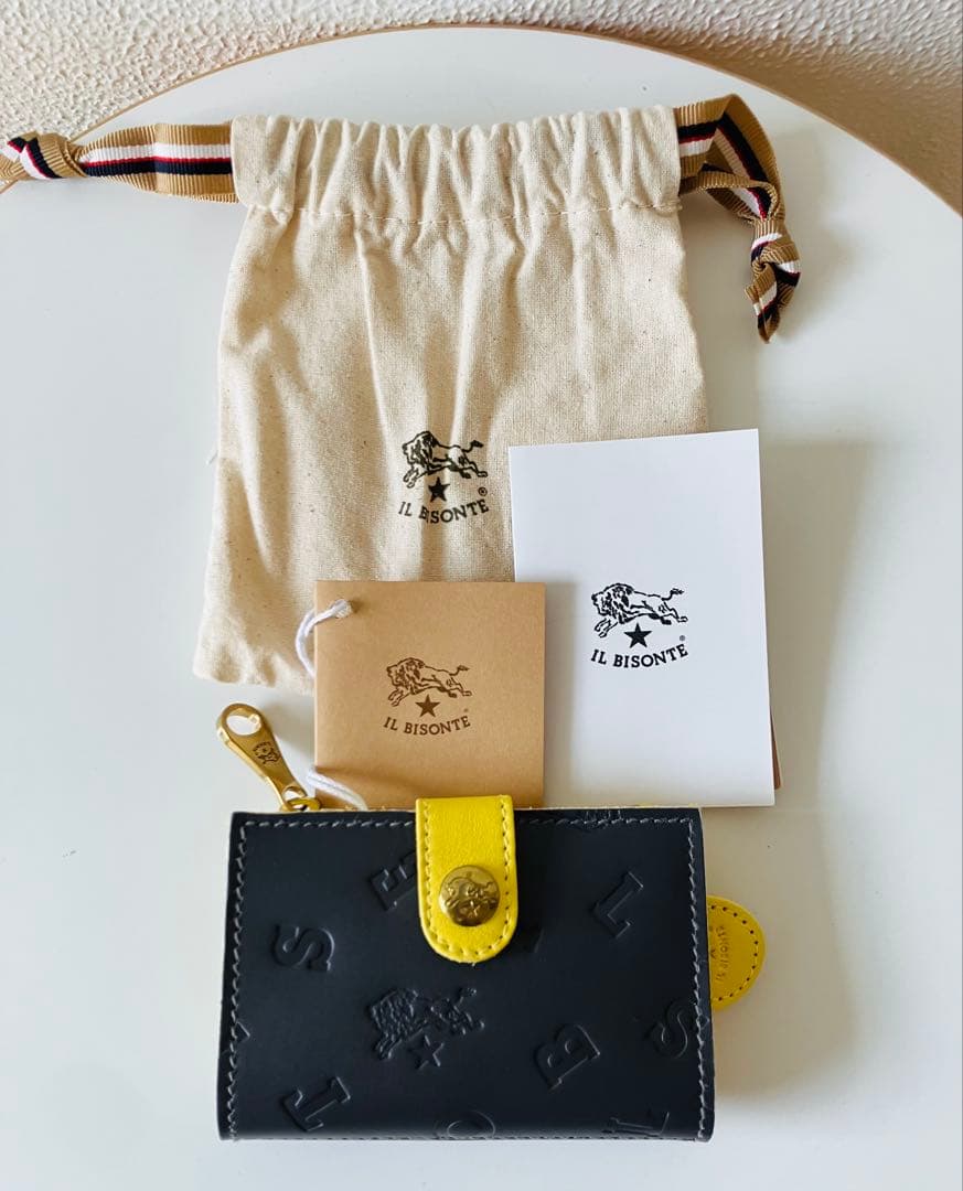 【未使用】IL BISONTEイルビゾンテ＊キーケースパース☆キーリング付