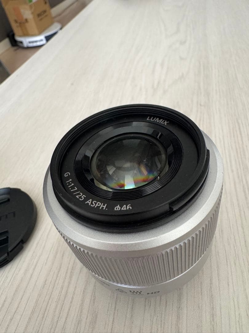 LUMIX G 25mm F1.7 ASPH. レンズ　m43