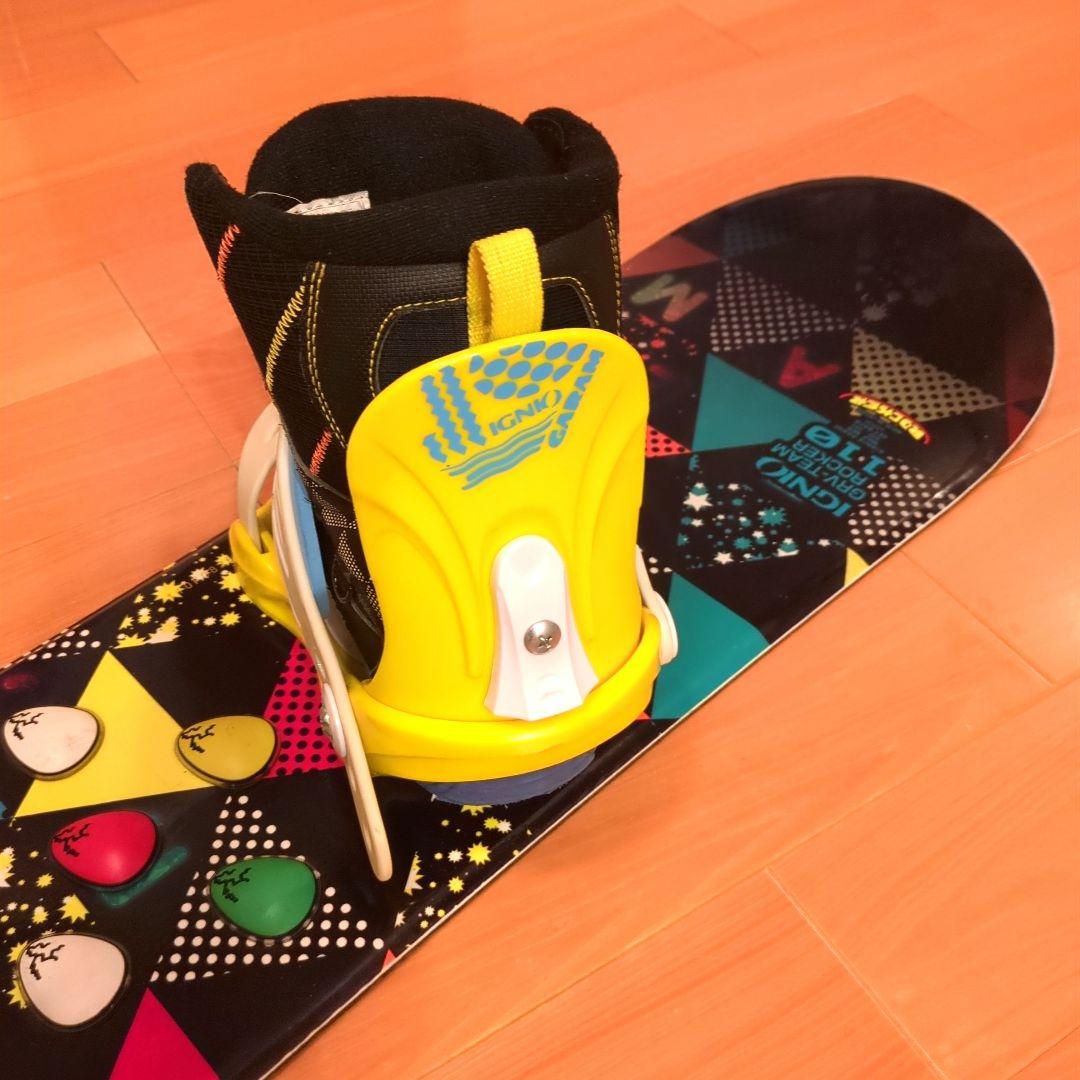 IGNIO GRV-T EAM 110cm スノーボード 3点セット　ブーツ20