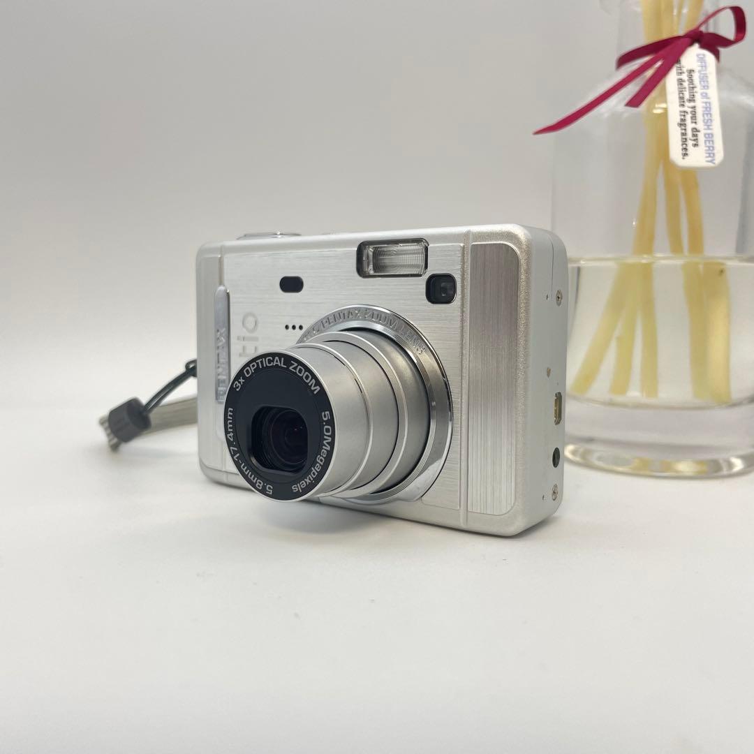 動作確認済✨PENTAX Optio s50✨スマホ転送OK 単三電池 可愛い♪