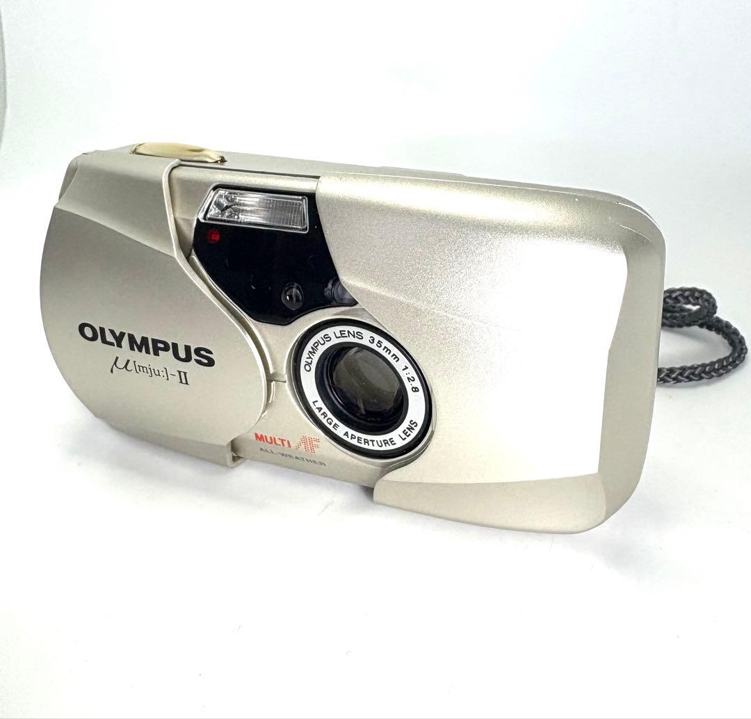 オリンパス OLYMPUS μ mju Ⅱ 35mm F2.8 訳あり