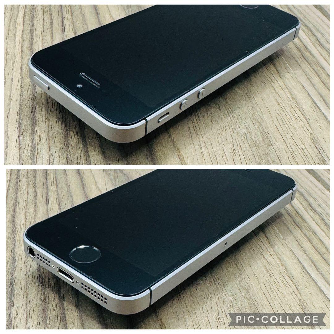 【美品】iPhoneSE スペースグレイ 32GB SIMフリー 新品大容量電池