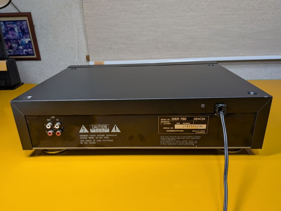 DENON DRR-780 カセットデッキ