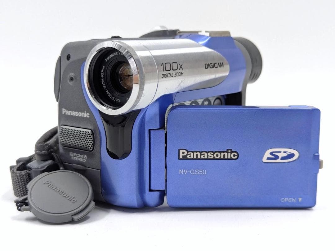miniDVのダビングに Panasonic ビデオカメラ NV-GS50
