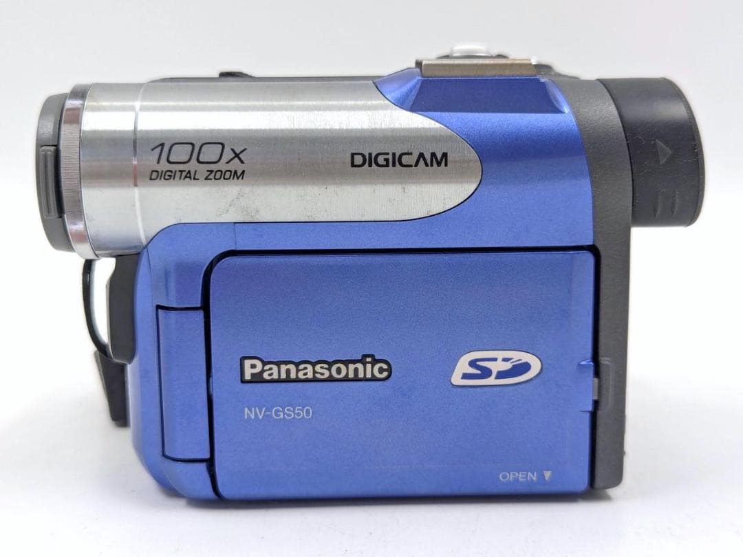 miniDVのダビングに Panasonic ビデオカメラ NV-GS50