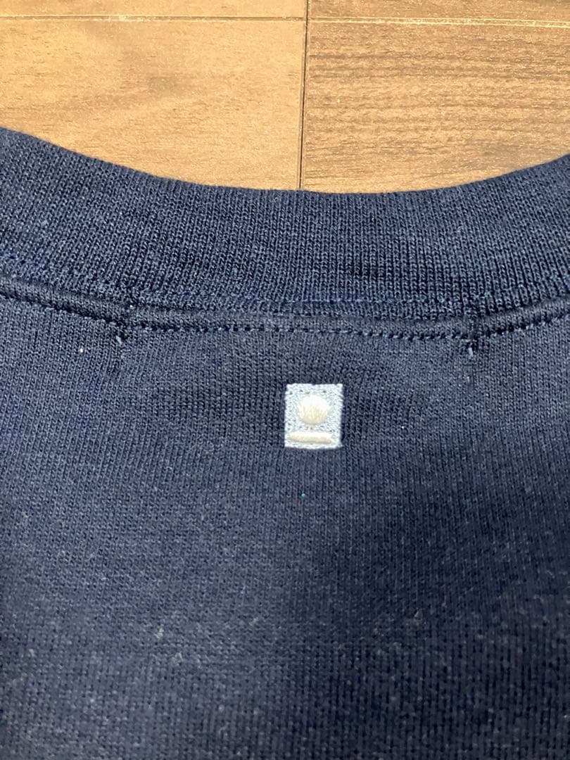 トップス boutique crewneck sweat navy ovy 1ldk