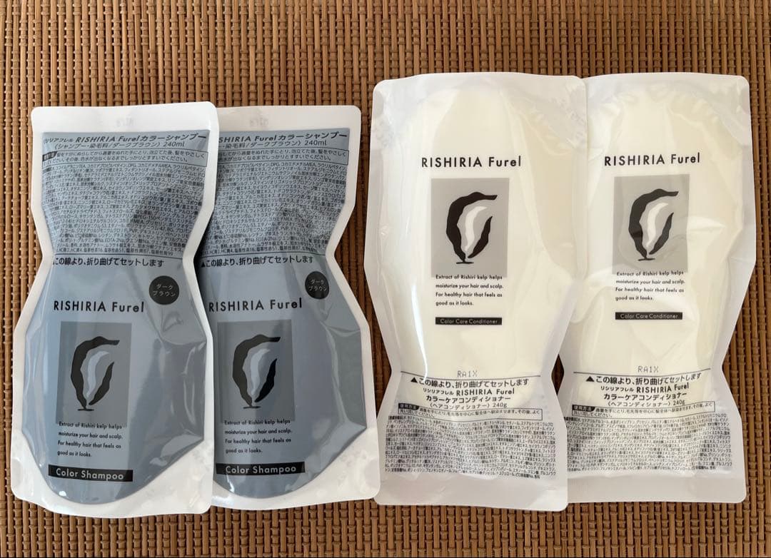 RISHIRIA Furel カラーシャンプー 、カラーケアコンディショナー