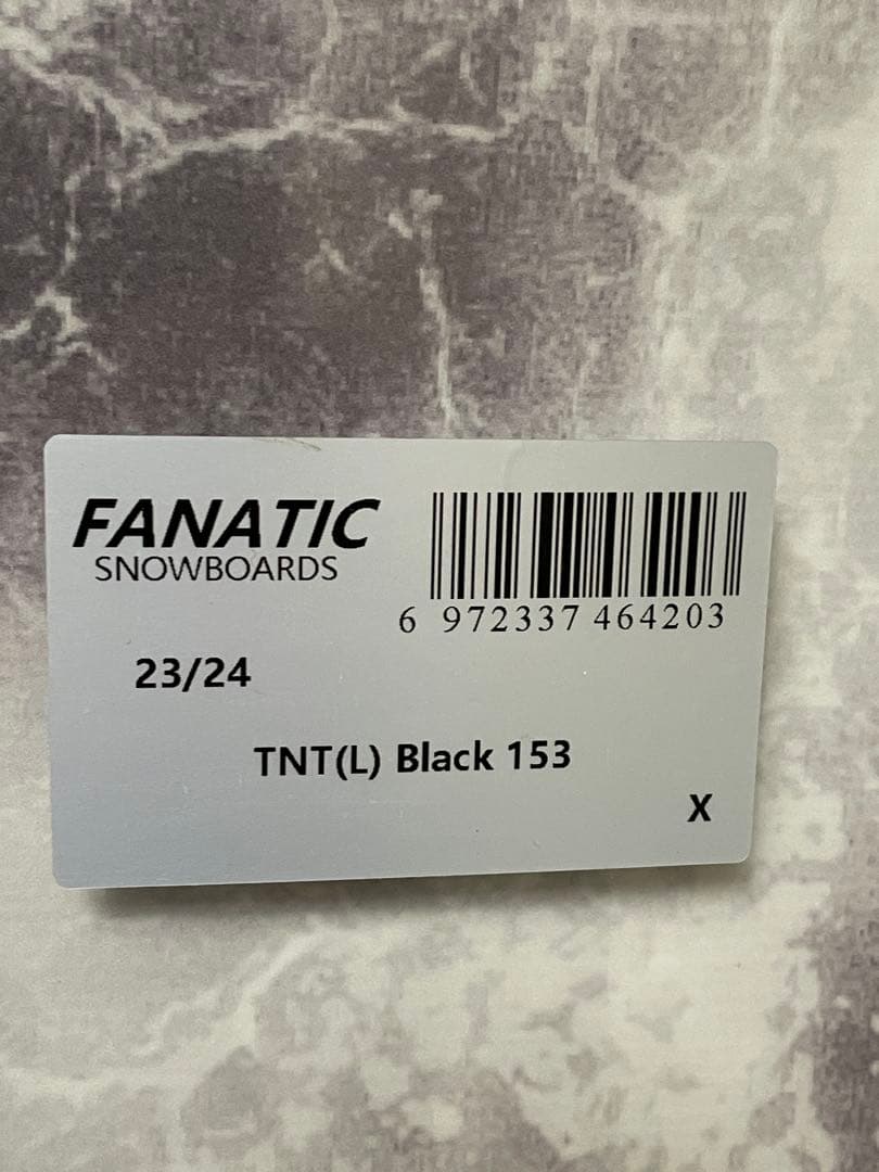 新品 FNTC TNT L 153cm スノボ 23-24モデル ブラック 黒
