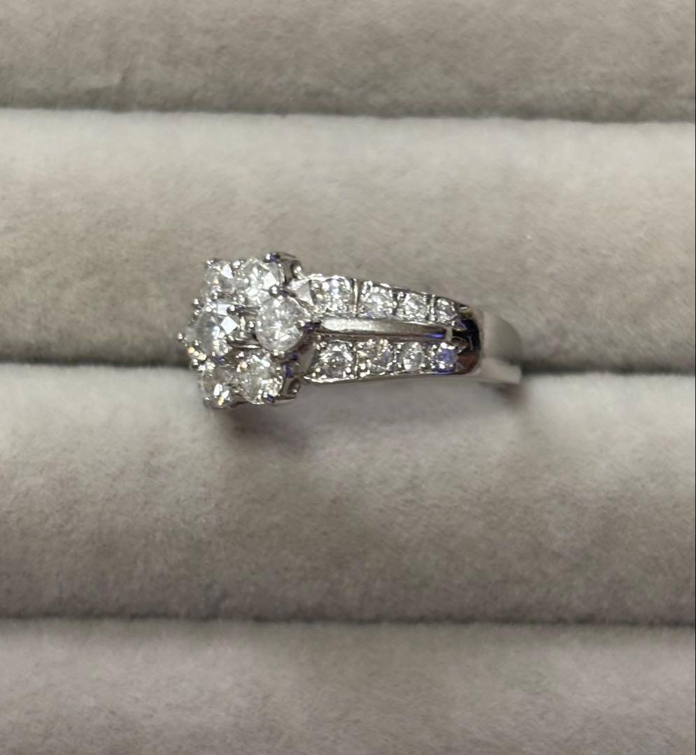 PT900 ダイヤモンド リング1.00ct