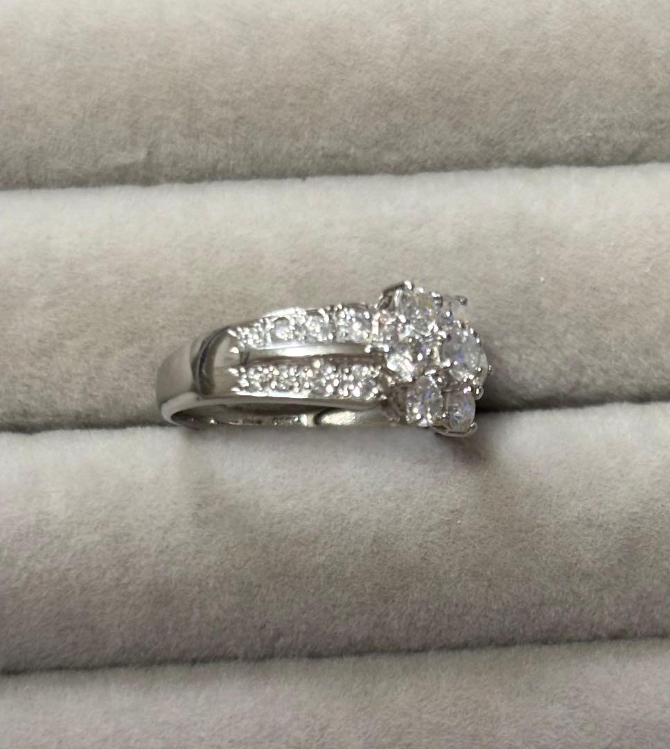 PT900 ダイヤモンド リング1.00ct