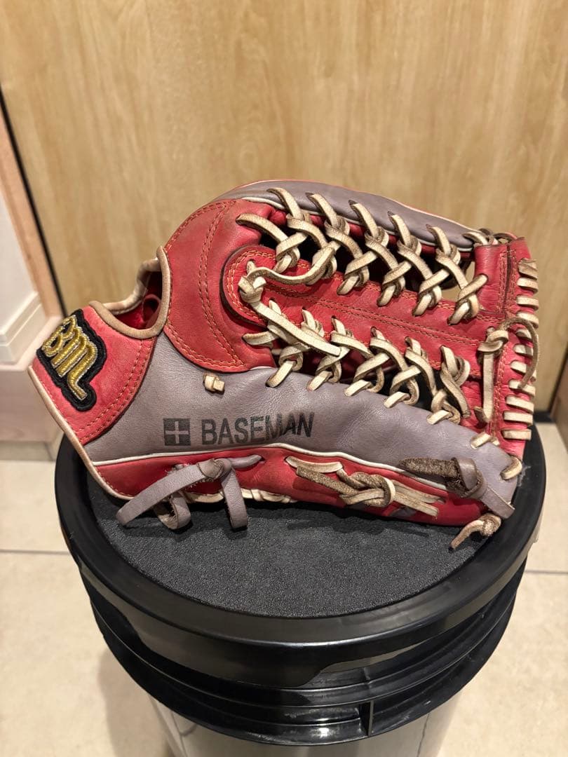 ベースマン　軟式　外野手用　オーダーグローブ