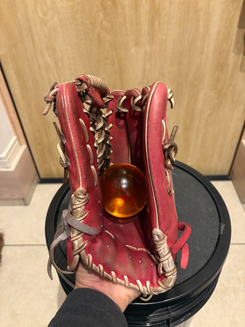 ベースマン　軟式　外野手用　オーダーグローブ