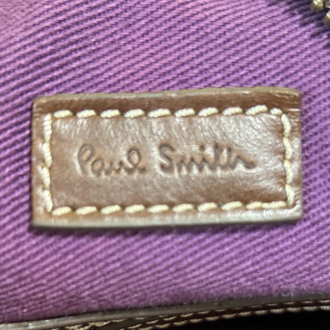Paul Smith ショルダー バッグ ミニクーパープリント マルチストライプ