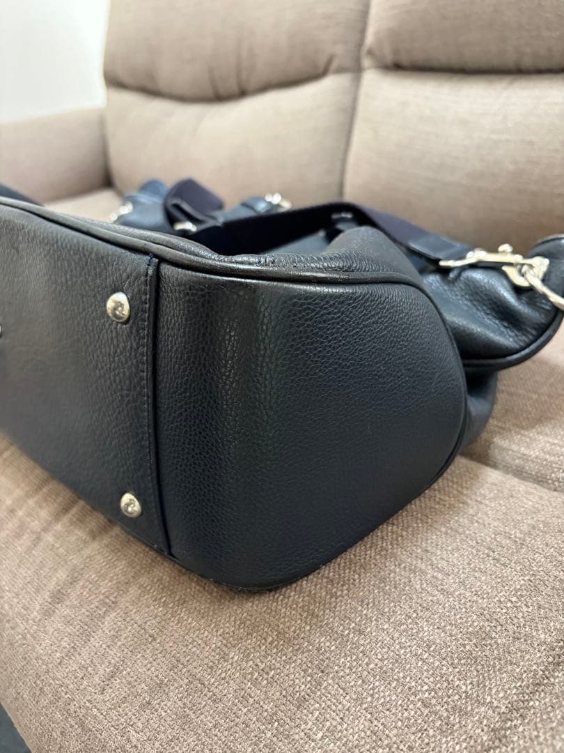 ペッレモルビダ　メイデンボヤージュ　ビジネスバッグ　2way　A4　ネイビー