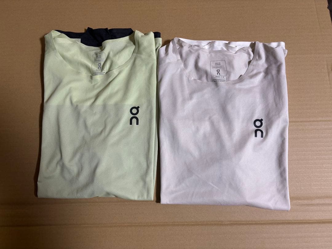 【激アツ】On ランニング 超軽量 Tシャツ 2着セット