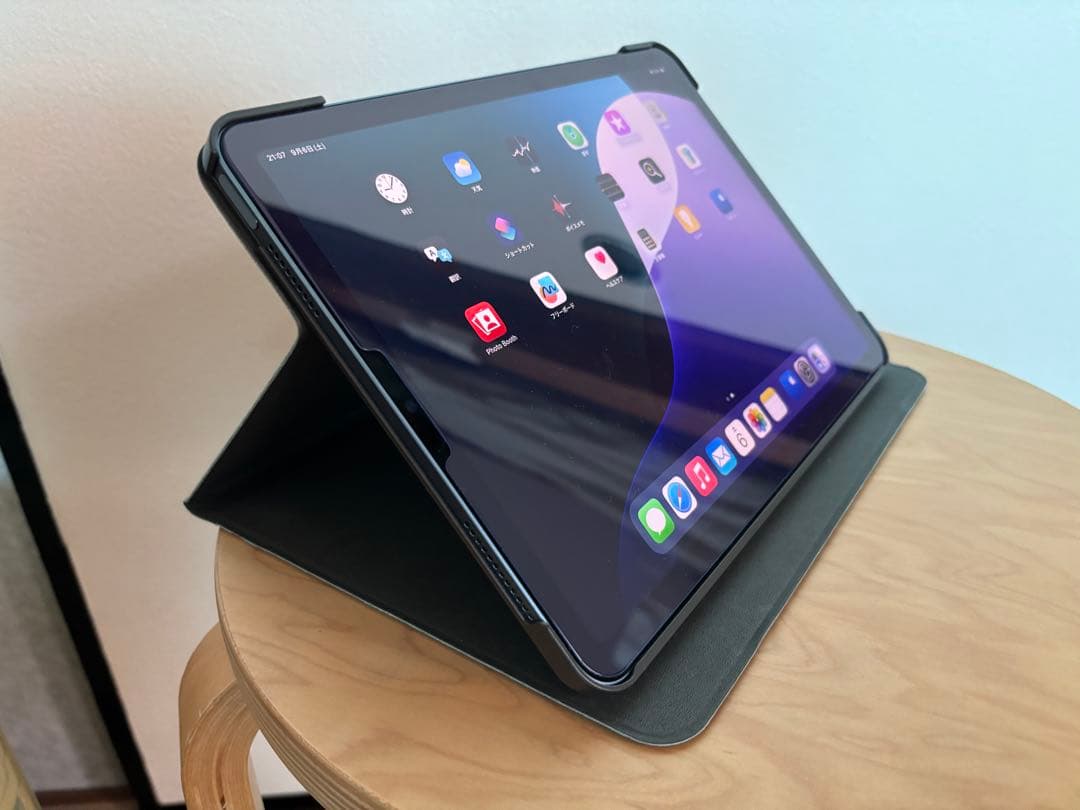 iPadAir5th(2022)バッテリー性能97%美品青(箱無にて限定値下げ