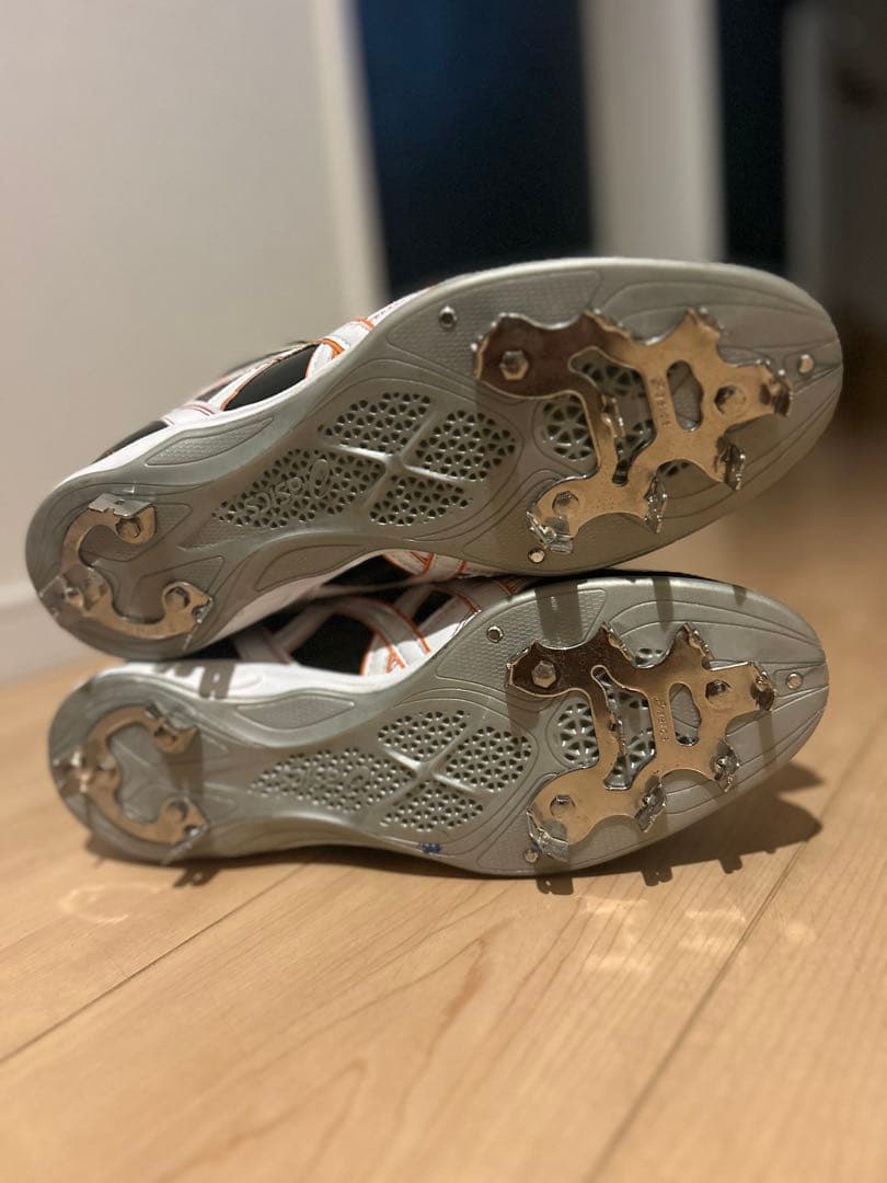 早い者勝ち　完全未使用品　アシックス　オーダー　野球スパイク　26.5