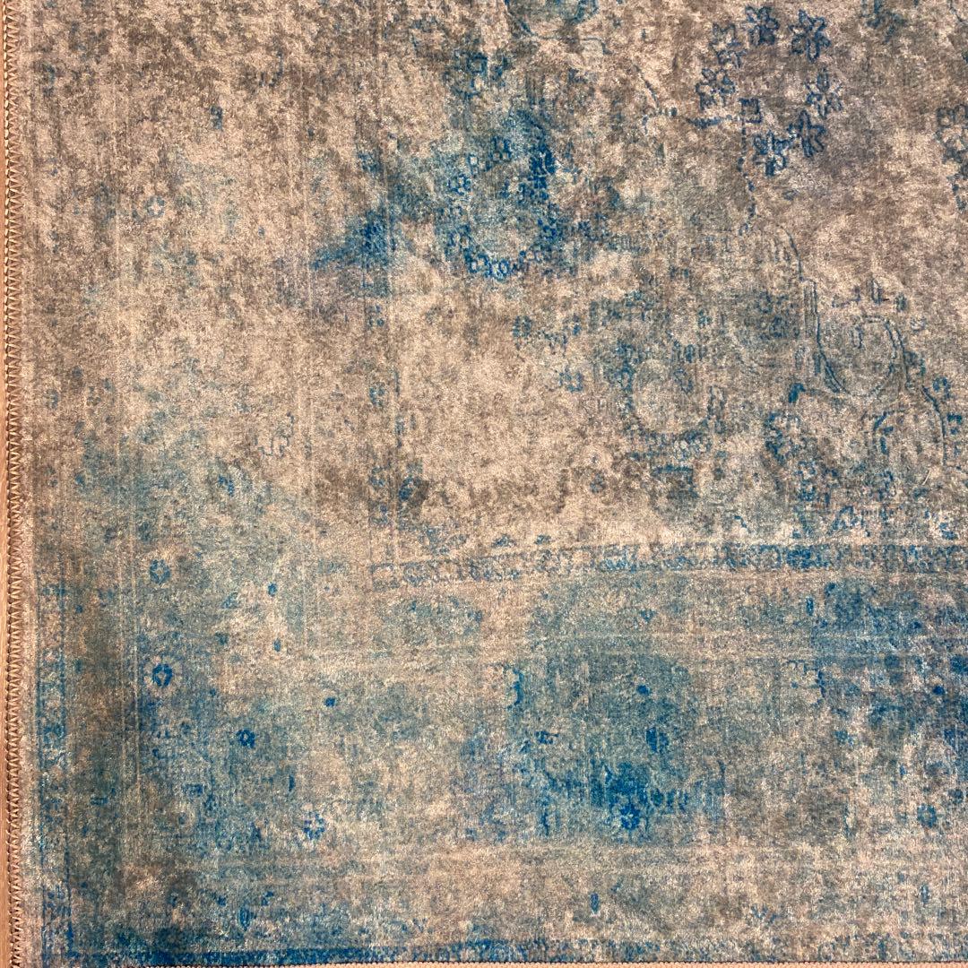 トルコのカーペット 120*180cm オーバーダイ ヴィンテージデザインラグ