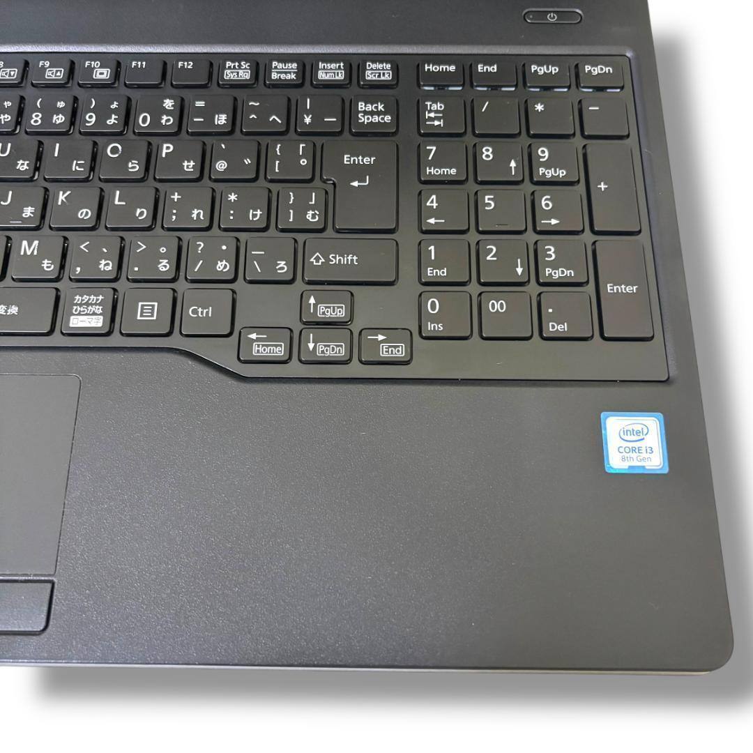 475/第8世代/富士通/ノートパソコン/8GB/SSD/512GB/i3