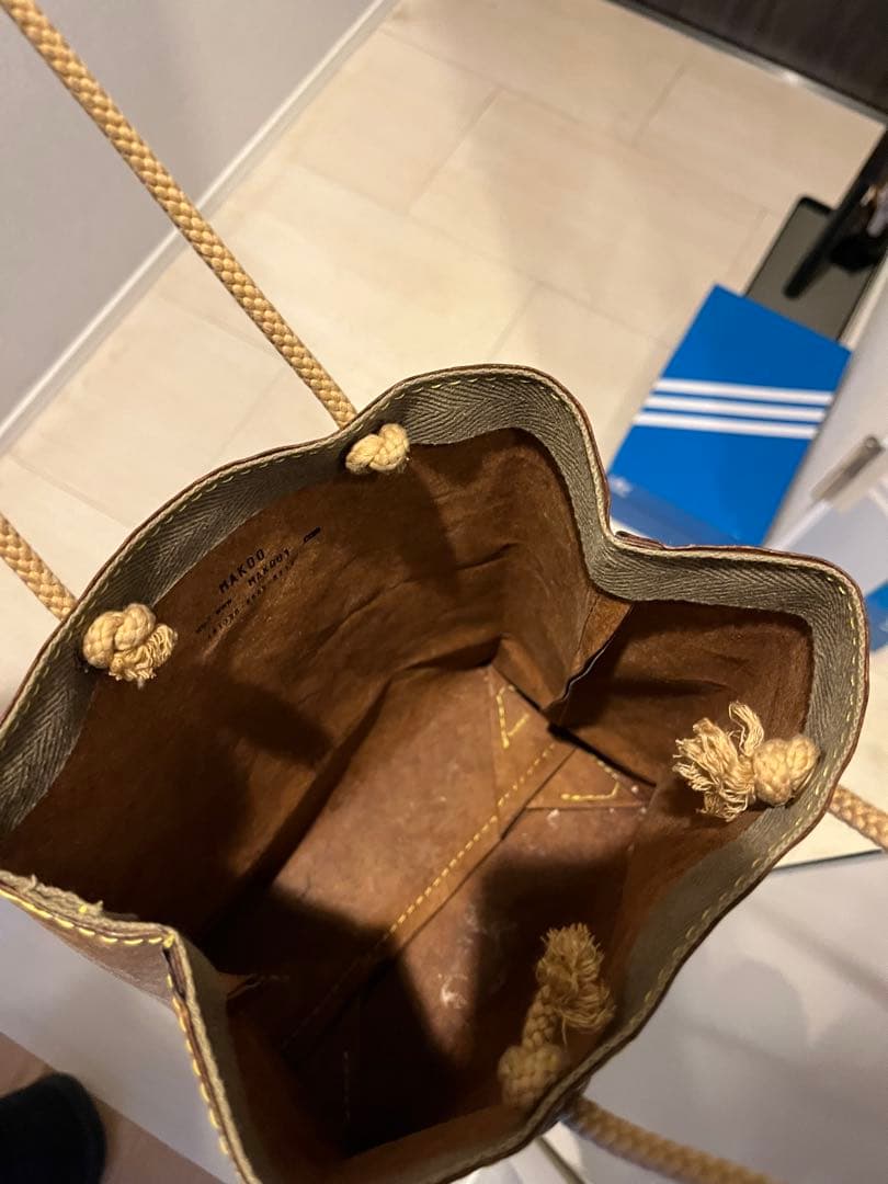 【限定】BEAMS JAPAN レザートートバッグ