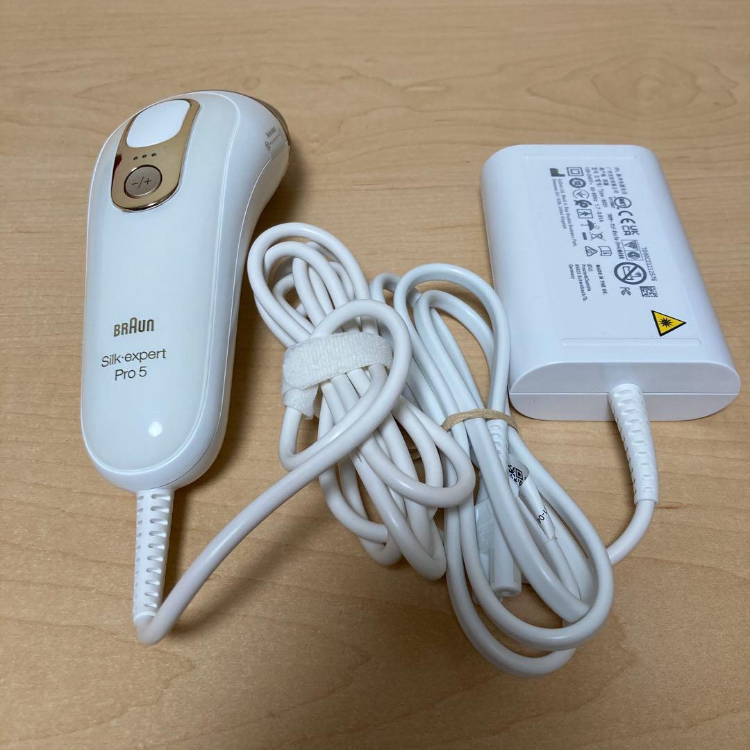 BRAUN Silk-expert pro5 無駄毛処理器