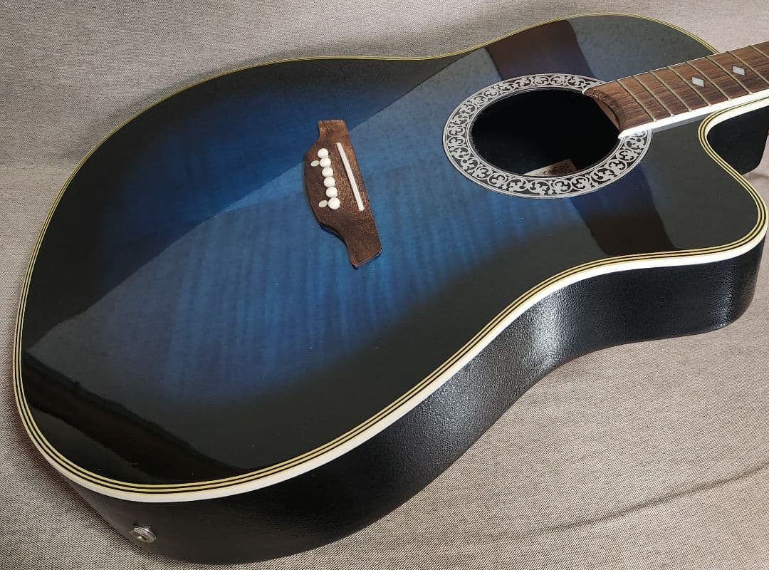 Aria アコースティックギター エレアコ AMB-35 BLS ハードケース