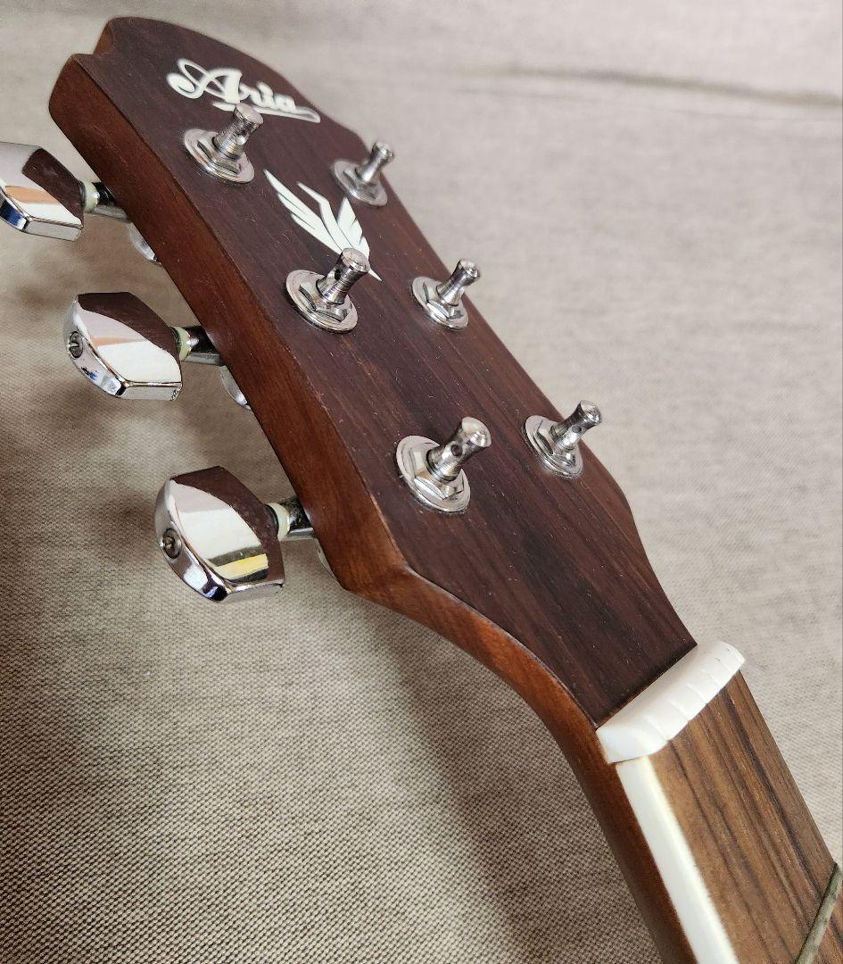 Aria アコースティックギター エレアコ AMB-35 BLS ハードケース