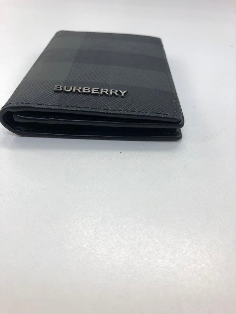 23年現行　バーバリー Burberry　FLINT　カードケース　名刺入れ