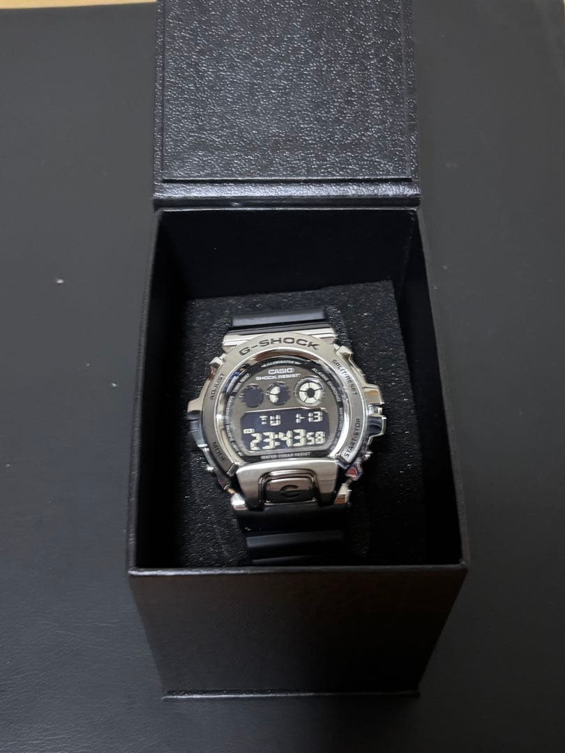 G-SHOCK デジタル腕時計 シルバー/ブラック