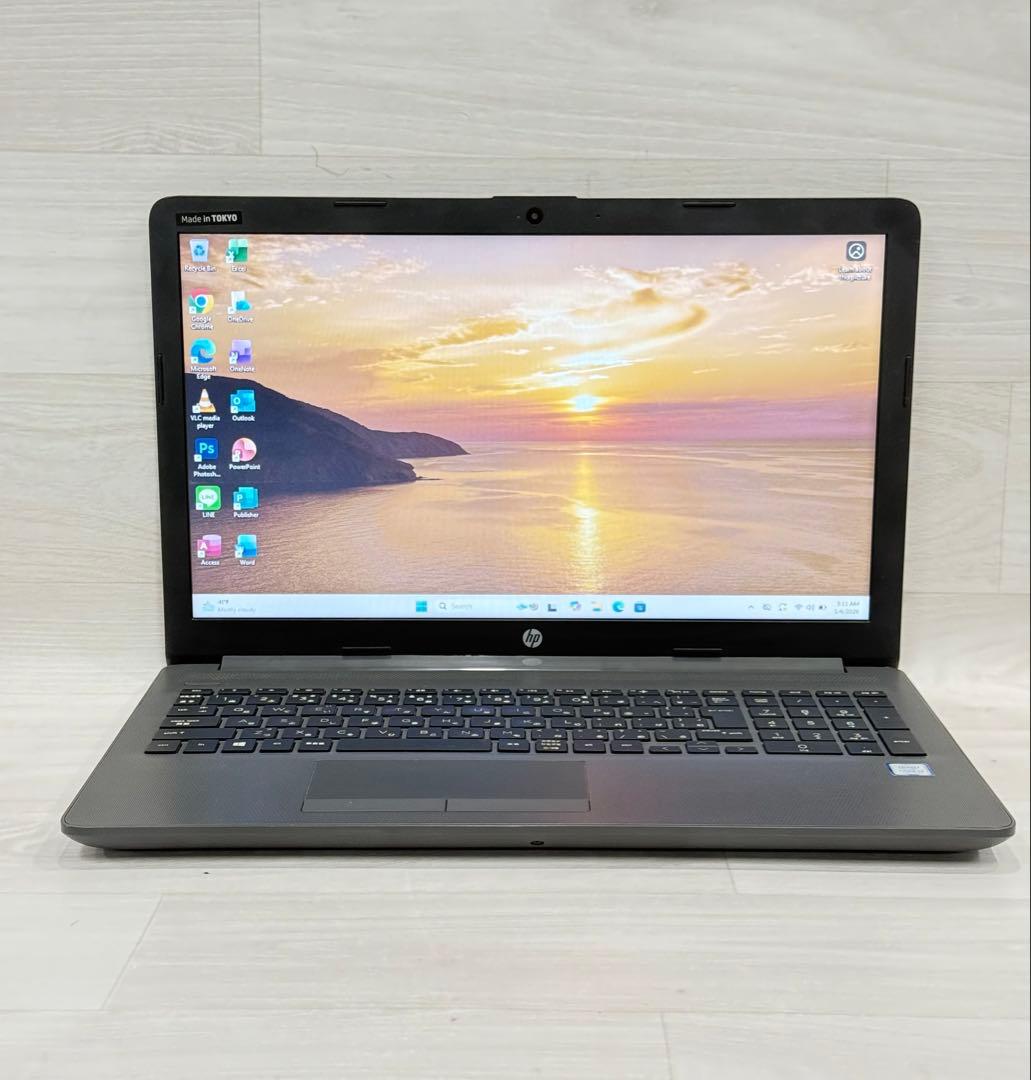 7世代hpエイチピーノートパソコン/メモリー8GB/256GB+500GB
