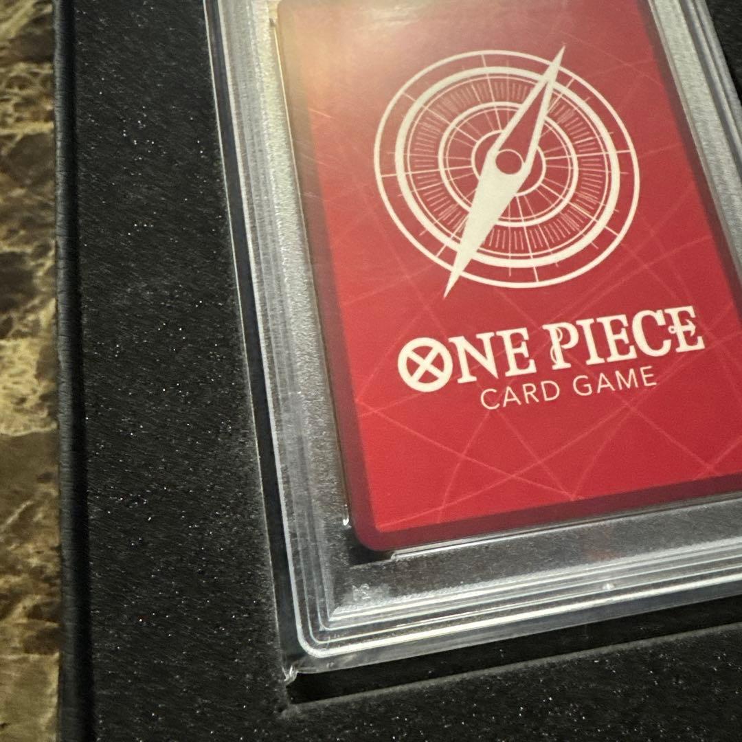 龍*様 ワンピースカードゲーム　ルフィ　金文字　プロモ　psa10