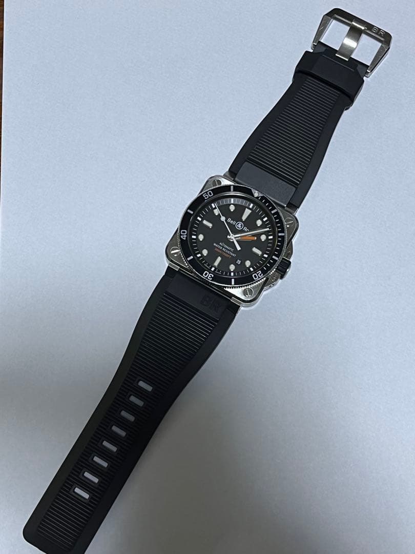 週末値下ベル＆ロス Bell＆Ross BR03-92 ダイバー　デイト 自動巻
